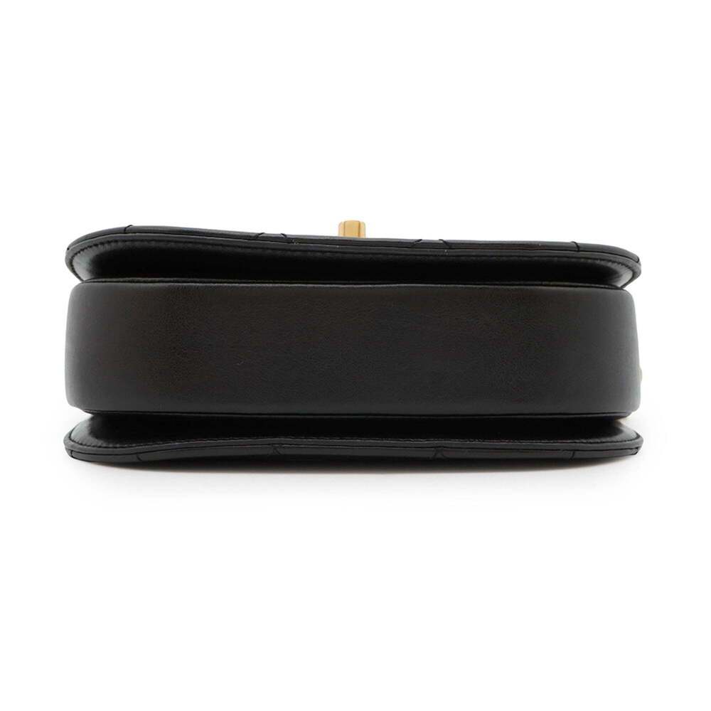 Chanel Chain Shoulder Bag with Coco Mark and Matelasse Lambskin, AS2484, Black - Picture 3 of 16